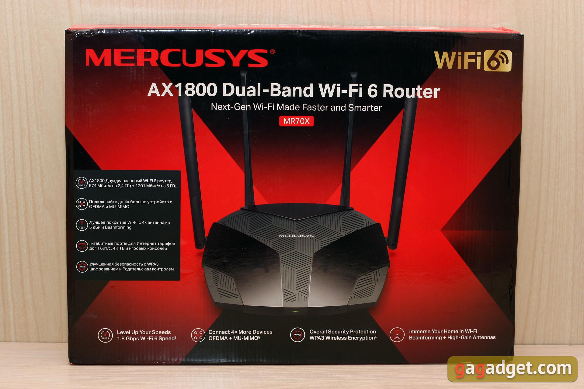 Mercusys MR70X review: the most affordable Gigabit router with Wi-Fi 6 ...