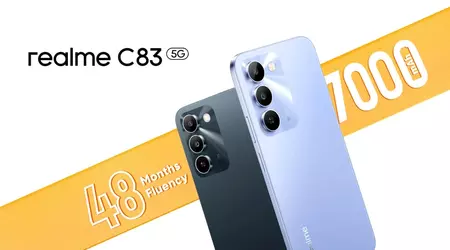 Realme C83 5G: гігантська батарея та 144 Гц там, де їх не чекали