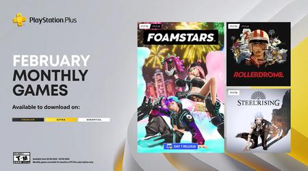 PS Plus-abonnees krijgen in februari toegang tot drie games - Foamstars, Rollerdrome en Steelrising
