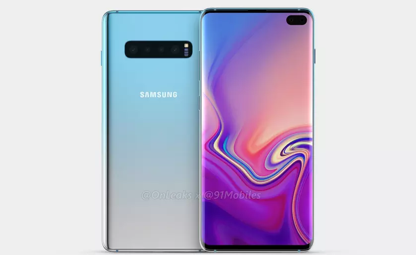 Шпионское фото прототипа Samsung Galaxy S10+ с завода