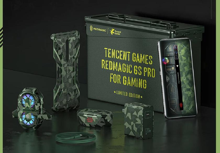 Анонсована спеціальна версія Nubia Red Magic 6S Pro Battlefield Camouflage Edition за $1 100