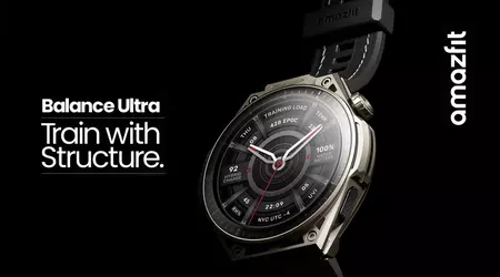Amazfit Balance Ultra launches at $600 with titanium, sapphire, and 30-day battery