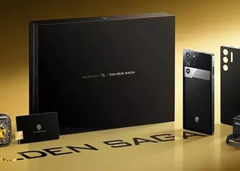 Nubia представила RedMagic X Golden Saga: Лимитированную версию с золотым охлаждением и карбоновым корпусом