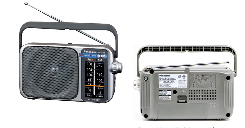 PANASONIC RF-2400 AM/FM bestes tragbares Radio