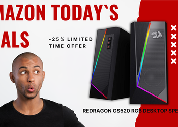 Redragon GS520 RGB Desktop Speakers – Get 25% Off Today!