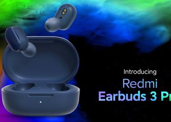 Redmi Earbuds 3 Pro - up to 30 hours of use, IPX4 protection, Bluetooth 5.2 and aptX Adaptive support at $40