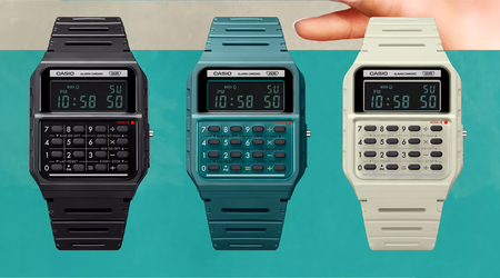 Back to the 70s: Casio's new watch with calculator functions in the style of the first Casio Mini calculator is unveiled