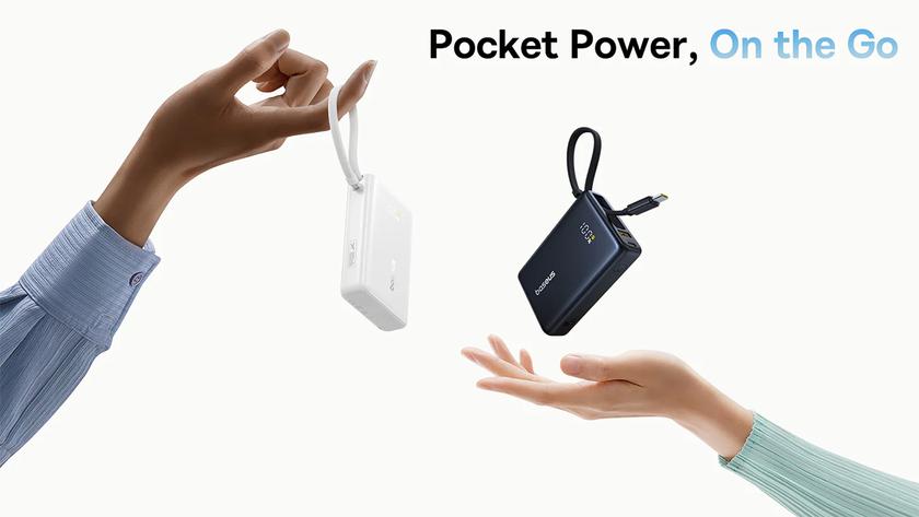 Baseus запускает Power Bank PicoGo 10 000 мАч со встроенным кабелем и быстрой зарядкой 45 Вт