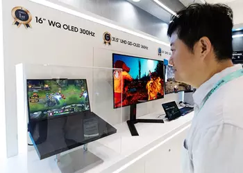 Впервые на экране (буквально): Samsung представила OLED-панель с частотой обновления 300 Гц для игровых ноутбуков