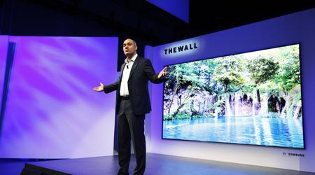 In Samsung, presented frameless 146-inch MicroLED and 8K-TV with AI