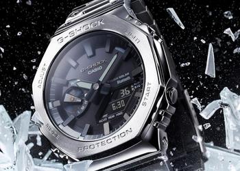 Casio представила новые стильные часы G-Shock GM-B2100SD с Bluetooth и солнечной зарядкой