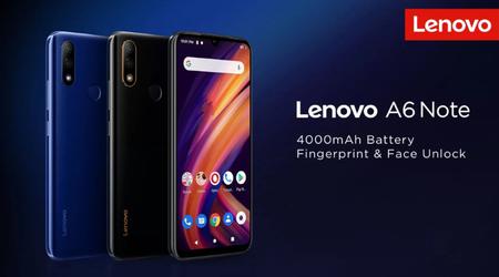 Бюджетні смартфони Lenovo A6 Note та Lenovo K10 Note анонсують 5 вересня