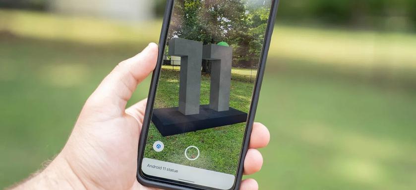 Google подготовил статую в честь Android 11 со сладкой пасхалкой