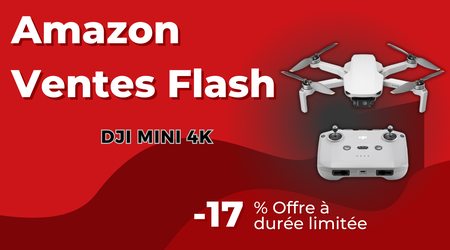 DJI Mini 4K Drone – Économisez 49€ sur Amazon!