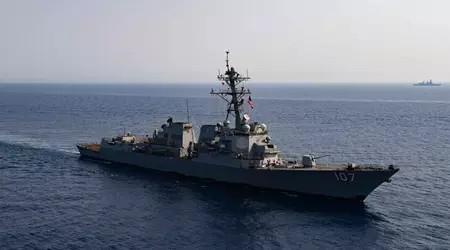 US warships 'stuck' in battle with Houthis in the Red Sea