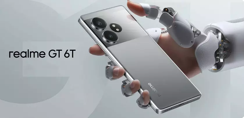 Батарея на 5500 мАч и зарядка до 100% за 28 минут: realme тизерит особенности realme GT 6