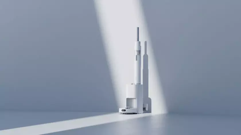 SwitchBot  K10+ Pro Combo: три в одном - робот-пылесос, беспроводной пылесос и автоматическая база