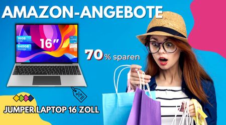 Jumper Laptop 16 Zoll mit 640GB SSD – Mega Rabatt von 934€!