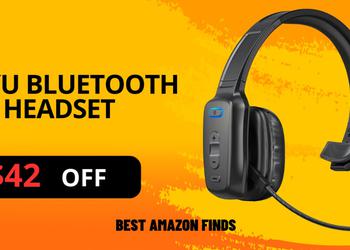 LEAYU Bluetooth Headset with a $42 Limited Discount!