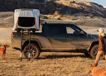 iKamper представил палатку специально для электромобилей Rivian