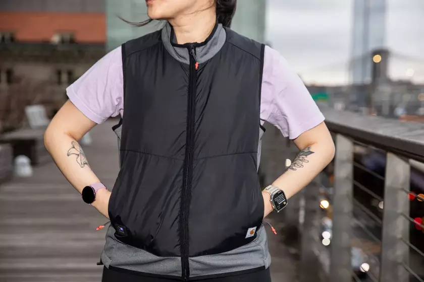 Carhartt X-1: умный жилет с подогревом и ИИ, который автоматически регулирует температуру