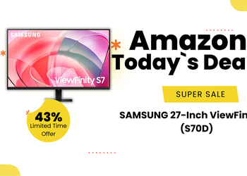 SAMSUNG ViewFinity S7 27" 4K Monitor – Now $150 Off!