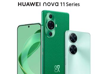 Серия Huawei Nova 11 начала получать новую версию EMUI