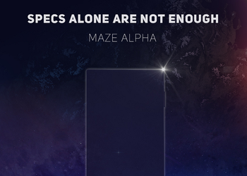 Безрамочный смартфон Maze Alpha позиционируется как конкурент  Xiaomi Mi Mix