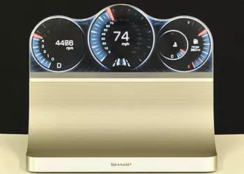 Sharp разрабатывает ЖК-дисплеи «произвольной формы»