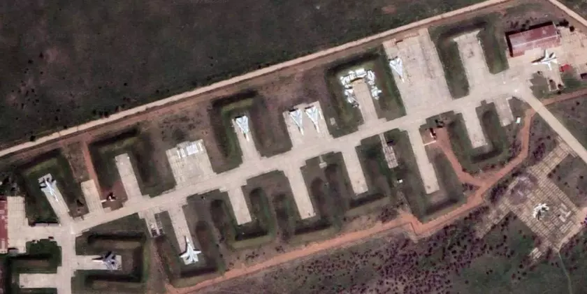 Воздушные Силы Украины подтвердили уничтожение девяти российских военных самолётов на авиабазе в Крыму