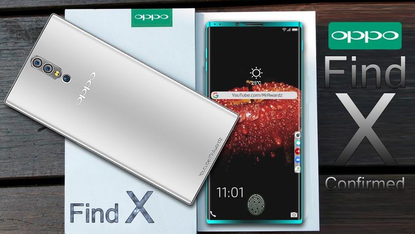 Oppo рекламирует флагман Find X: действительно минимальные рамки и необычная основная камера