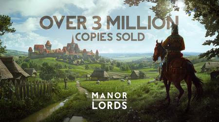 Medievalism zieht die Spieler in seinen Bann: Die Verkaufszahlen des erfolgreichen Städtebau-Strategiespiels Manor Lords haben die 3-Millionen-Marke überschritten