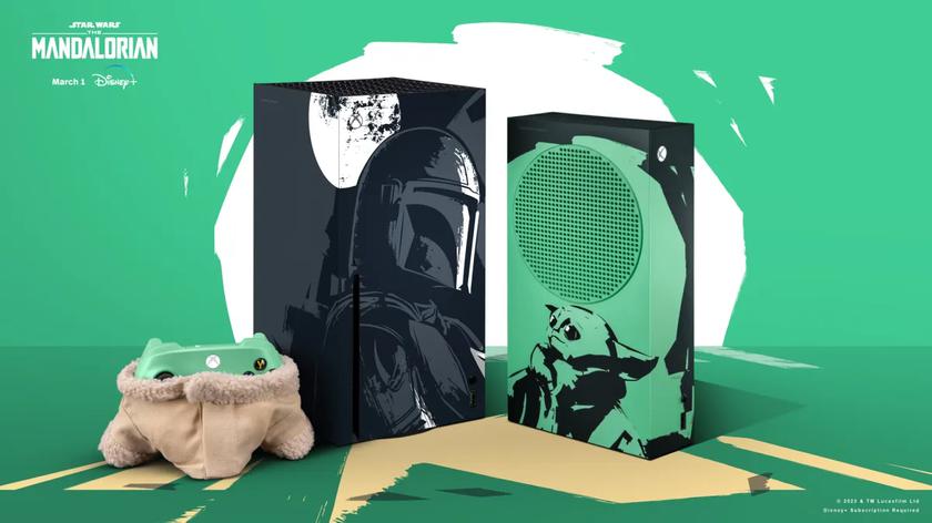 This way: Xbox is giving away a set of Xbox Series consoles themed on the series “The Mandalorian”