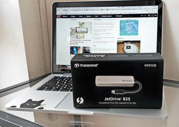 Бюджетная модернизация MacBook Pro с помощью SSD-накопителя Transcend JetDrive 825