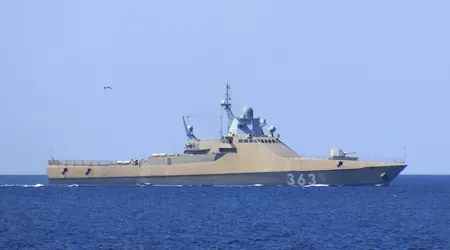 The new Russian ship Pavel Derzhavin, which can carry Kalibr cruise missiles and Kh-35 anti-ship missiles, has exploded on its own mine near Crimea