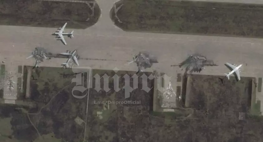 Взгляд на состояние авиабазы "Белая" после проведенной операции