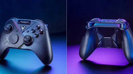 ASUS unveiled the ROG Raikiri Pro gamepad with OLED display and design in the style of Xbox controllers