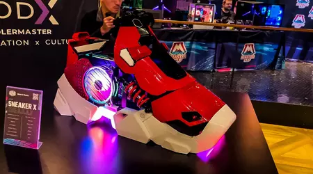 Cooler Master announces Sneaker X, a PC shaped like a trainer