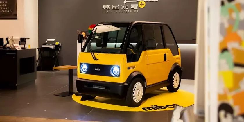 Tesla в панике: японский стартап предложил бюджетный электромобиль mibot mini EV, стоимостью $7000