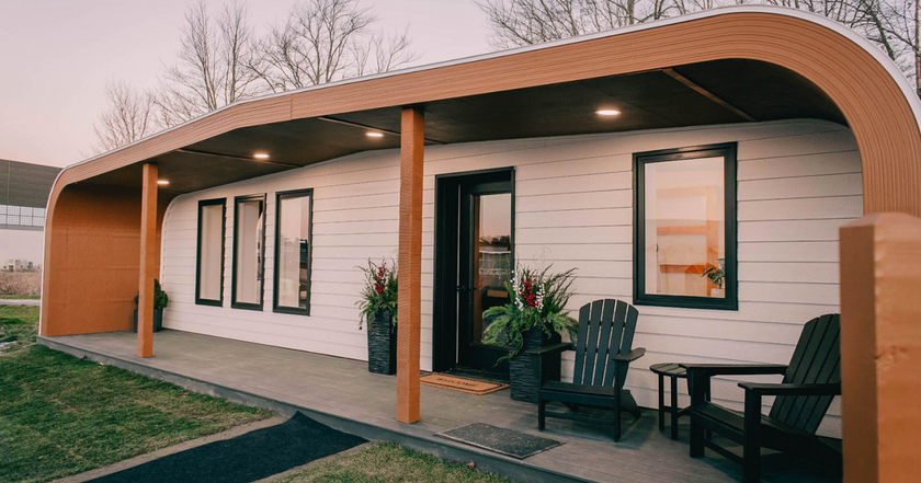 BioHome3D - the world's first biobased home 3D-printed and built in 12 hours