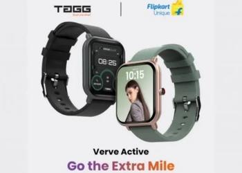 Tagg Verve Active is a smartwatch with 24 sports modes, SpO2, and IP68 for $55
