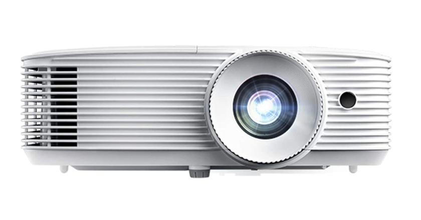 Optoma HD39HDRx projector with fire stick