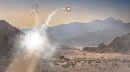 BAE Systems tested the ability of unguided APKWS guided missiles to destroy drones that fly at speeds of up to 160 km/h