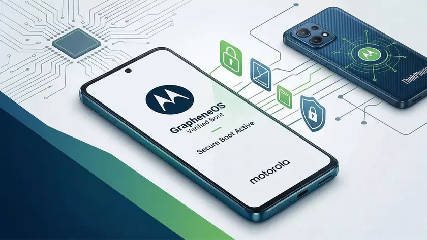 Motorola GrapheneOS смартфон
