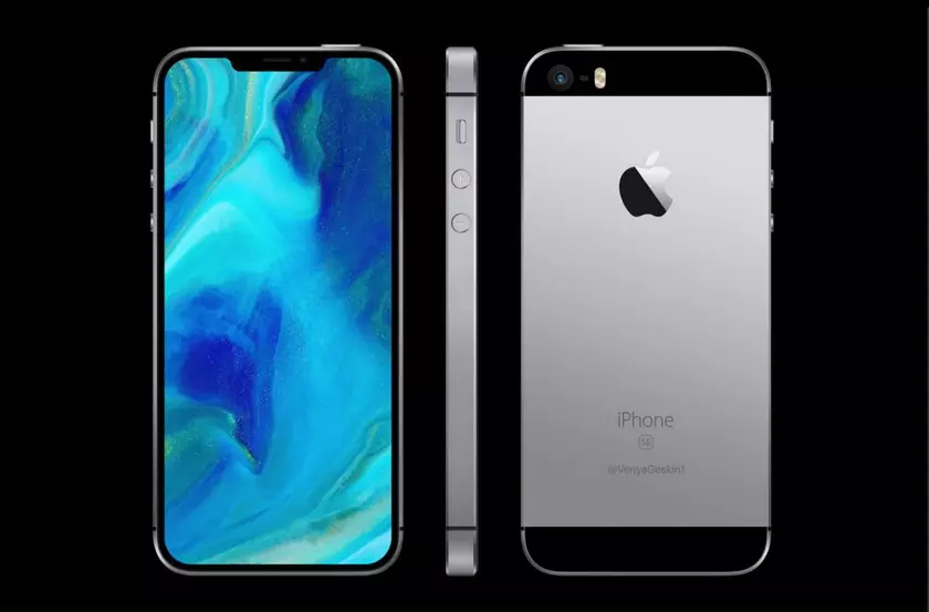 Новые рендеры iPhone SE 2: без кнопки Home и 3,5-мм входа, зато с вырезом и беспроводной зарядкой