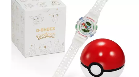 Casio представила лімітований годинник G-Shock до 30-річчя Pokémon