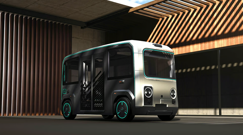 Pininfarina представила беспилотный электрический микроавтобус Holon на платформе Mobileye Drive