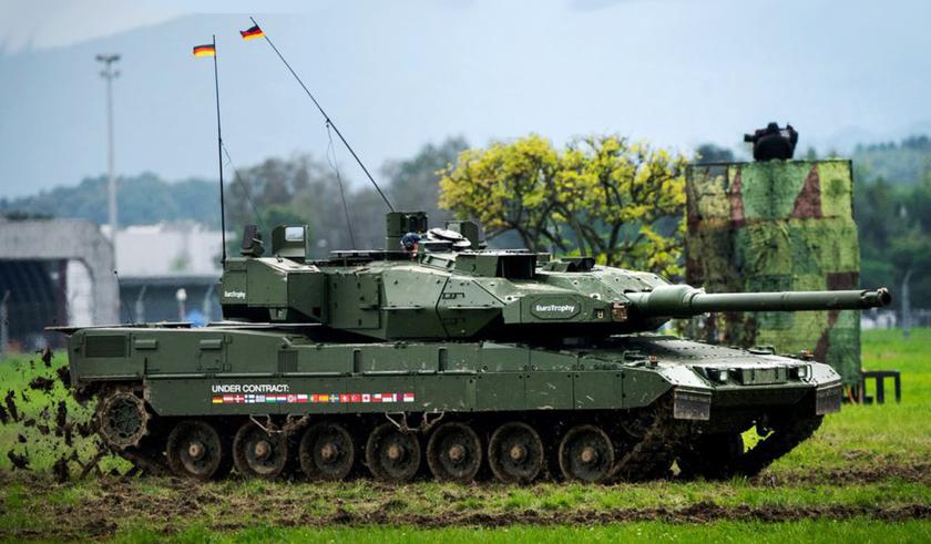 Танки Leopard 2A8 для Германии и Норвегии будут оборудованы самой успешной системой активной защиты Trophy