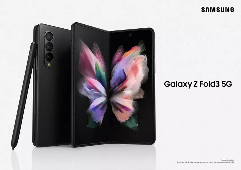 Samsung Galaxy Z Fold 3 – Snapdragon 888, подэкранная камера для селфи, экран Dynamic AMOLED 2X 120 Гц и защита IPX8