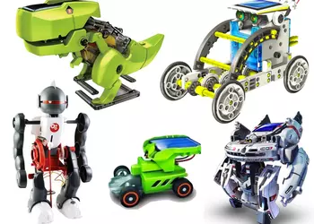 10 роботов на солнечных батареях, которые можно собрать вместе с детьми